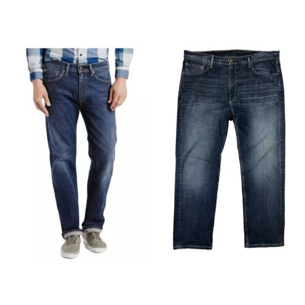 Levis 505 Jeans  Men's Size 40  Straight Leg Regular Fit Stretch Denim  (#2)